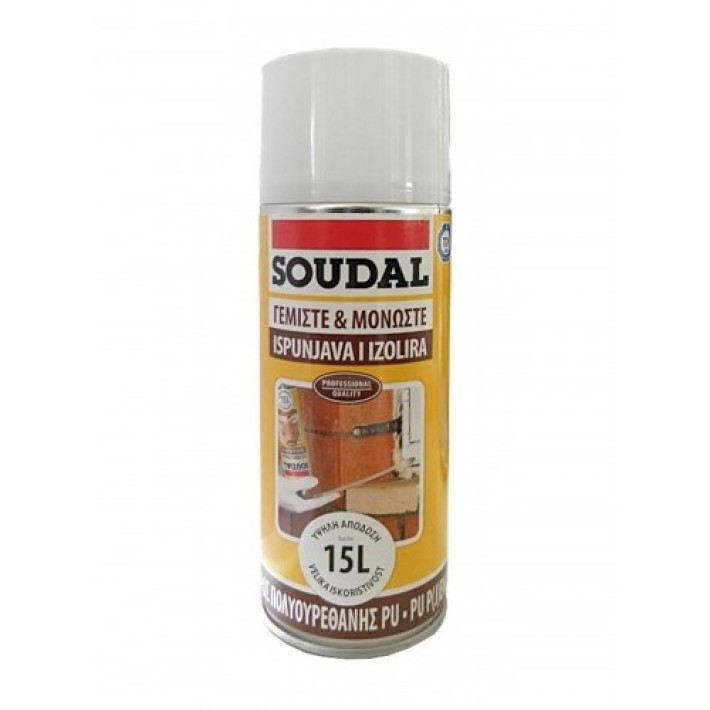 Αφρός Πολυουρεθάνης Υψηλής Διόγκωσης SOUDAL 300ml  